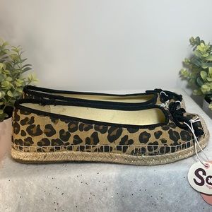 Animal Print Flats